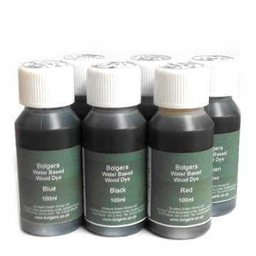 Water Based Wood Dye - Crafters Set of 6 Colours