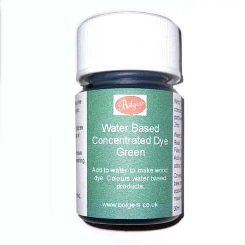 Concentrated Water Based Wood Dye - Green