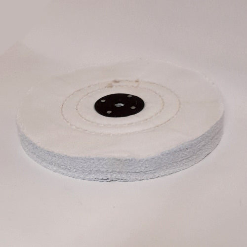 8" Open Stitched Cotton Buffing Wheel - 200mm