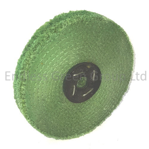 6" Hard Green Sisal Polishing Wheel -150mm