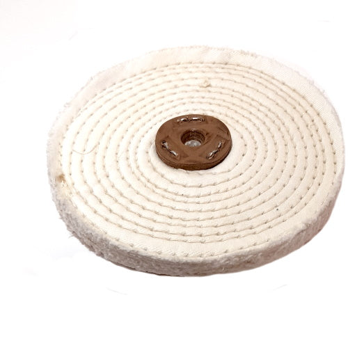 6" Close Stitched Cotton Polishing Wheels - 150mm